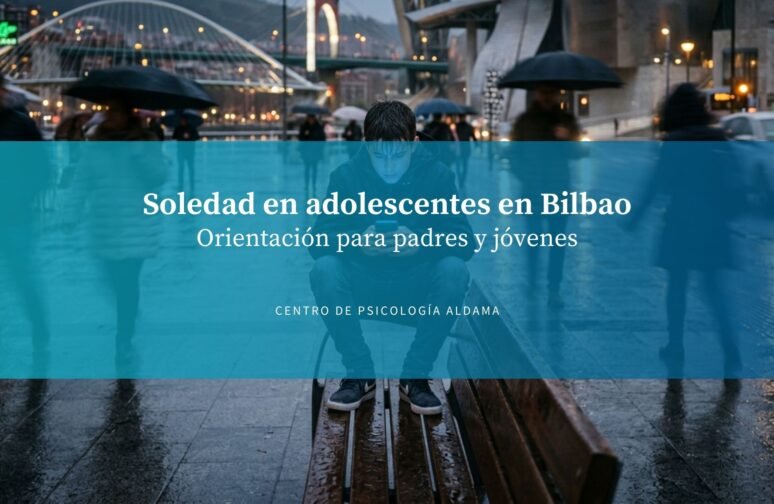 Soledad en adolescentes en Bilbao