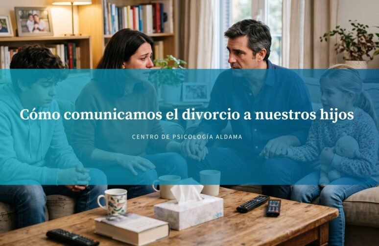 Cómo comunicamos divorcio hijos